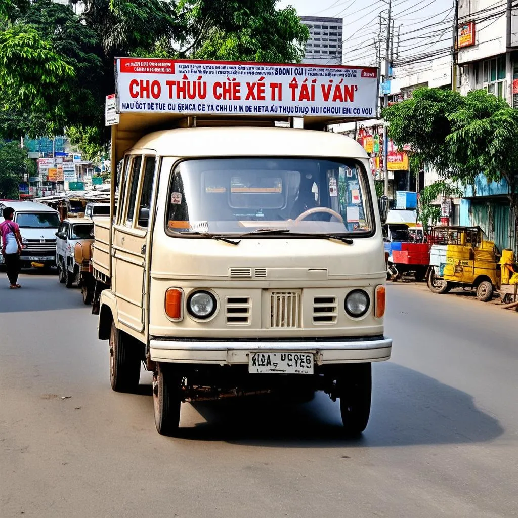 Dịch vụ cho thuê xe tải van