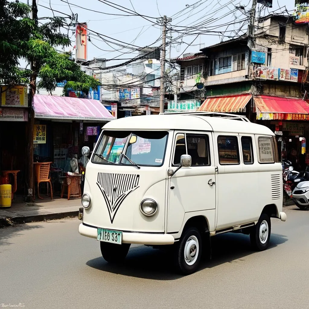 Thuê xe tải van tại Hà Nội