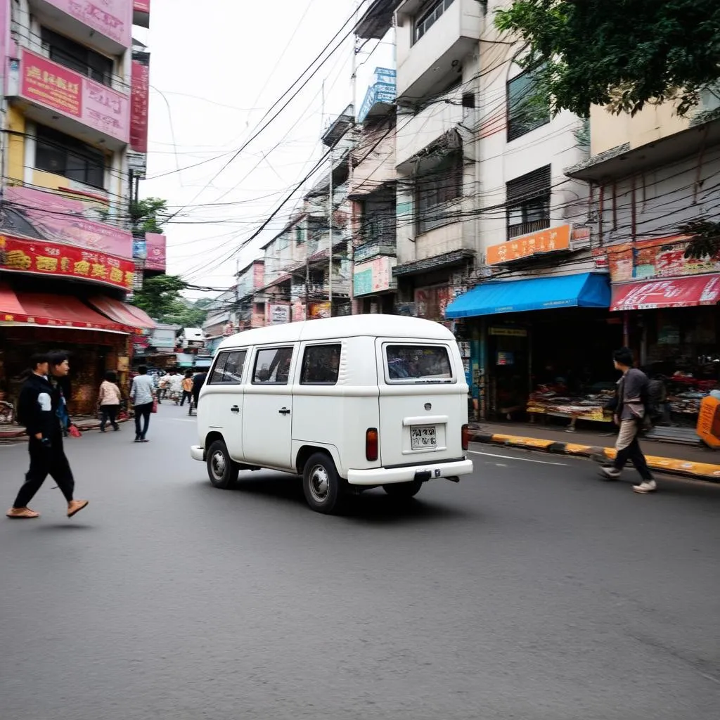 Thuê xe tải van tại Hà Nội