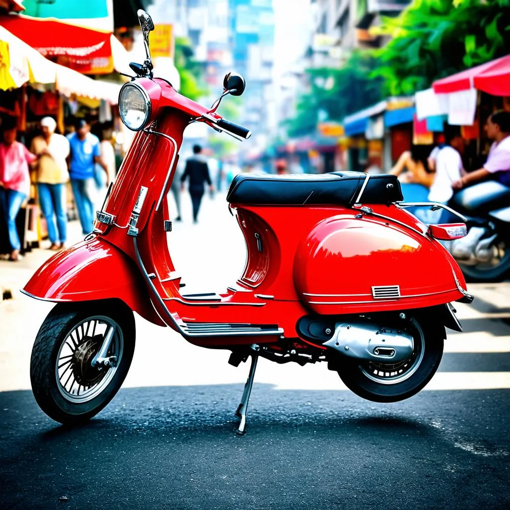 Thuê xe Vespa TPHCM