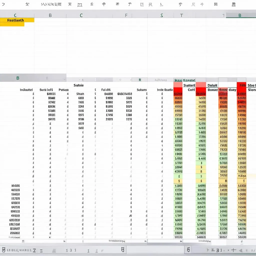 Tô màu ô Excel theo điều kiện