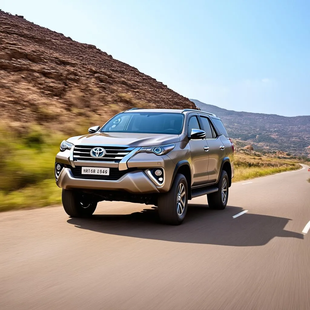 Toyota Fortuner 2 cầu máy xăng