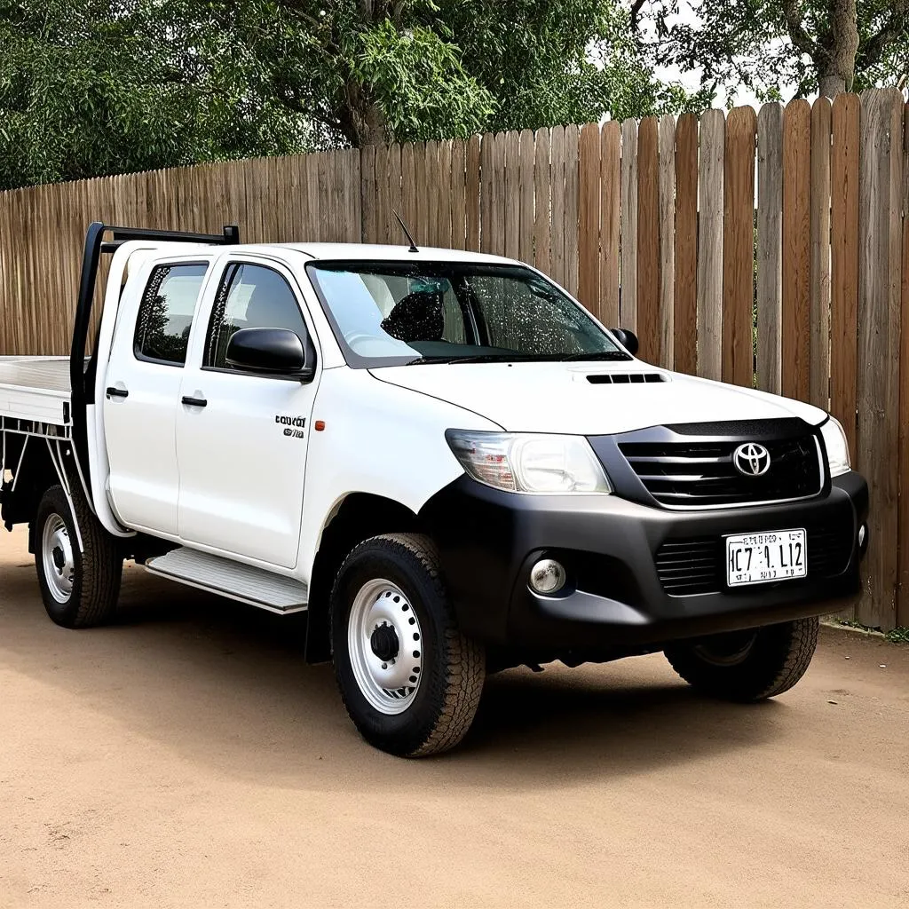 Xe bán tải Toyota Hilux cũ