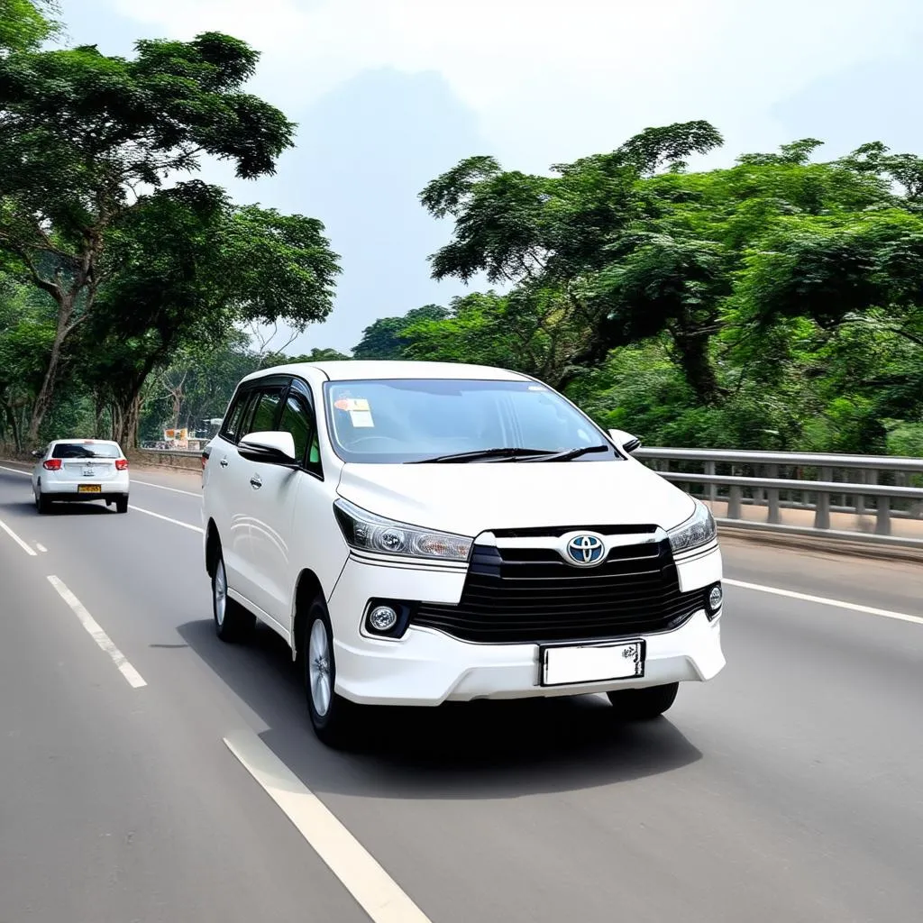 Toyota Innova di chuyển