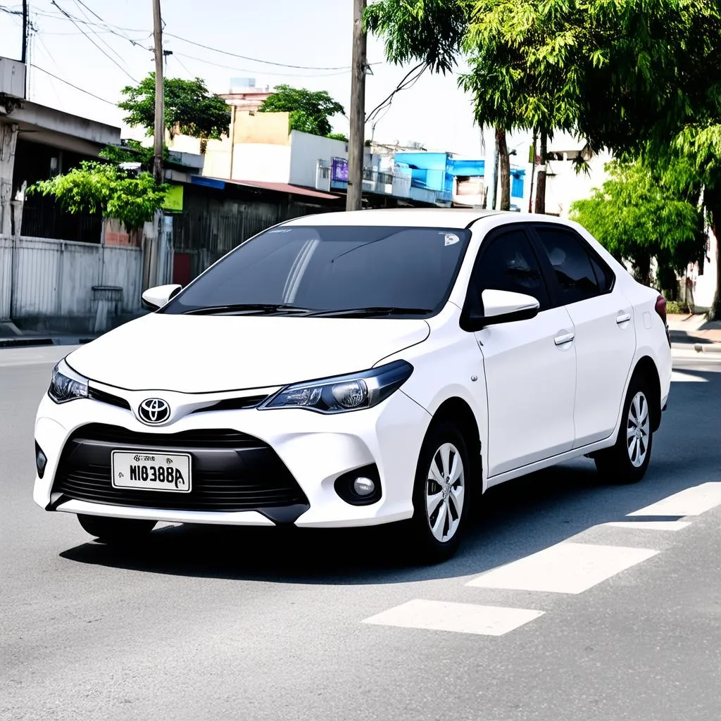 Toyota Vios G 2019 màu trắng