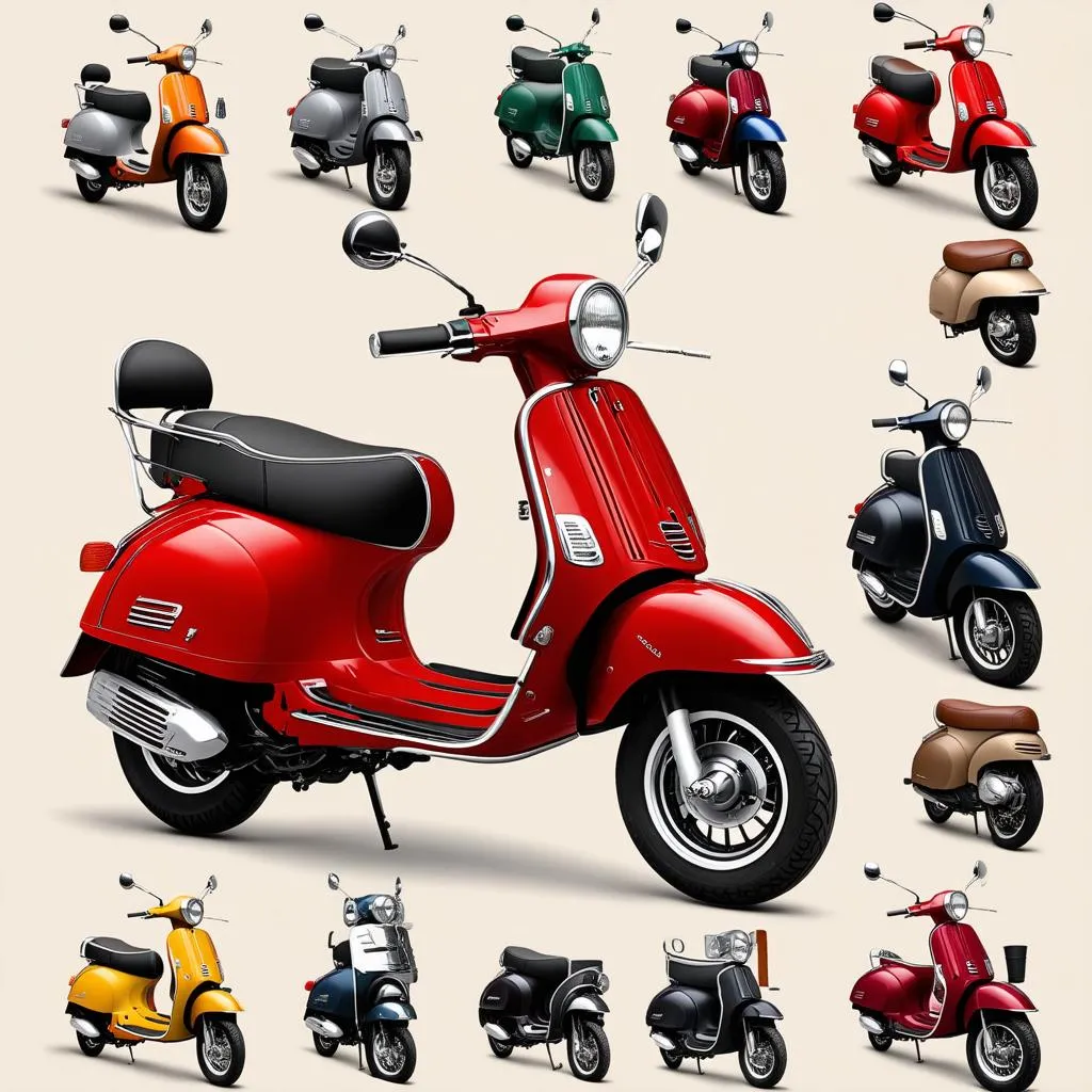 Màu Sắc Vespa GTS Super 125