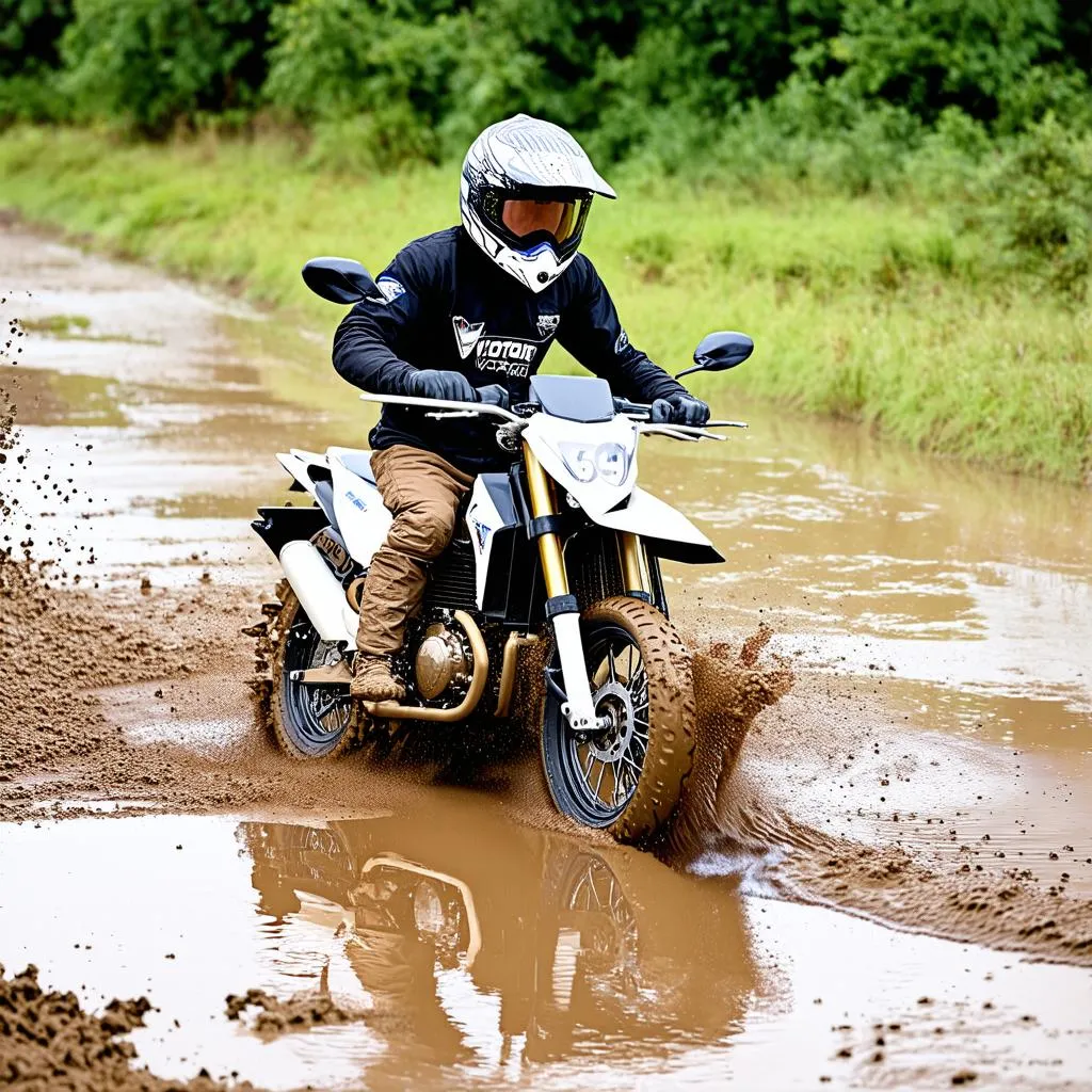 Xe Victoria RC 50cc chạy off-road