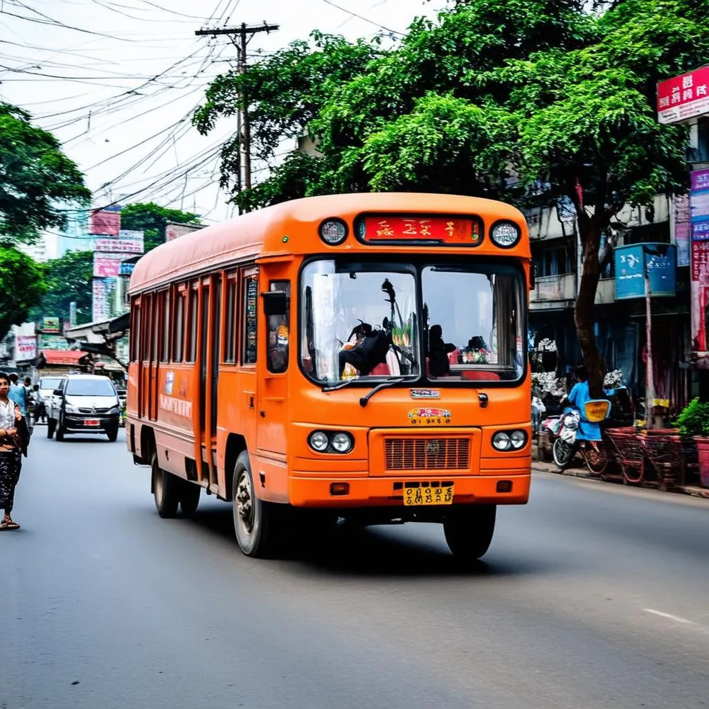 xe buýt Hà Nội