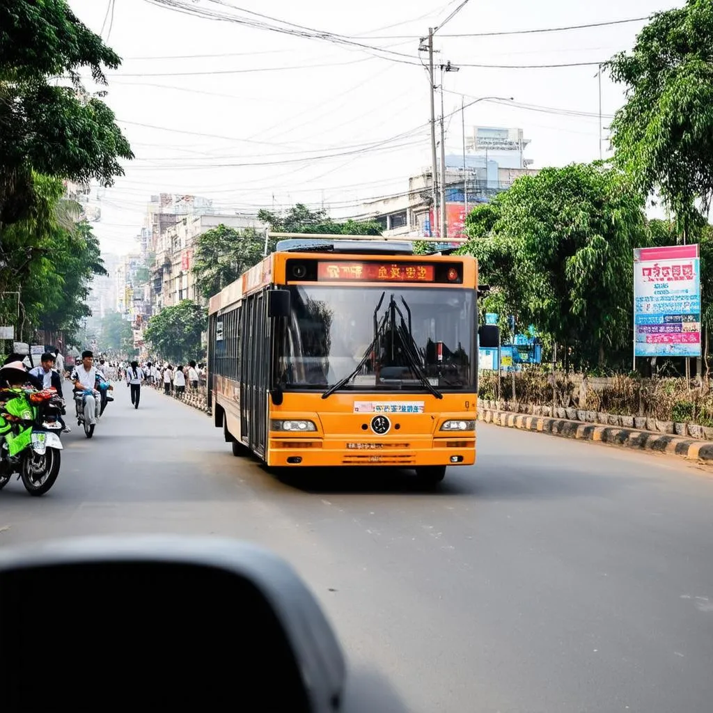 Xe buýt hiện đại