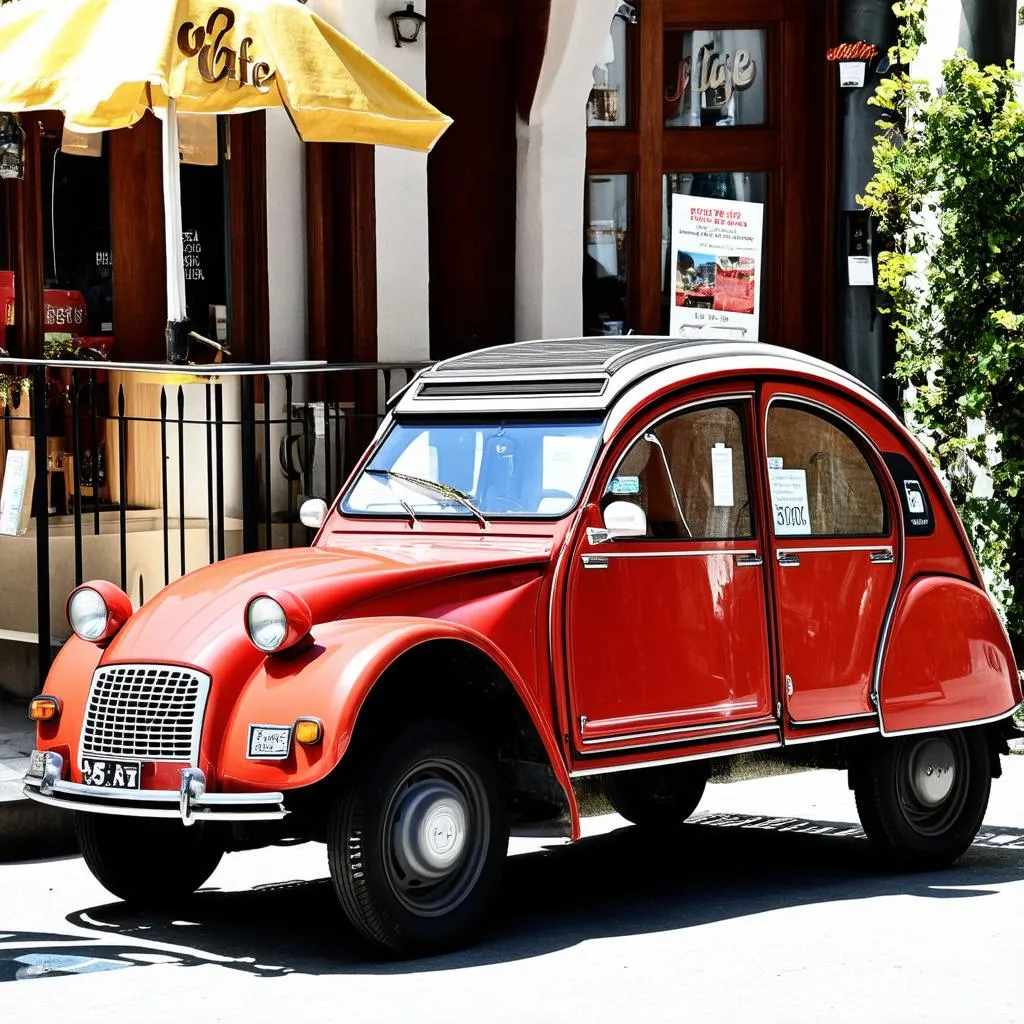 Citroen 2CV cổ điển