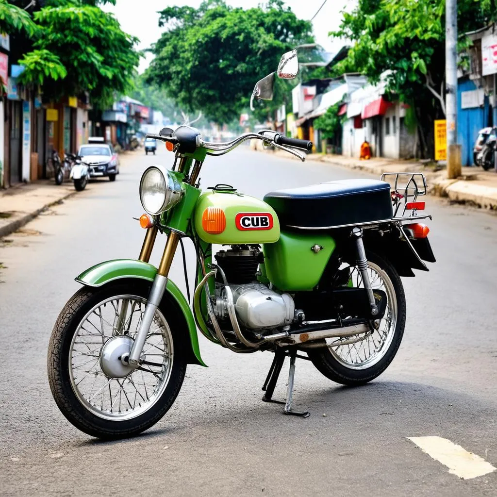 Xe Cub 50cc cổ điển