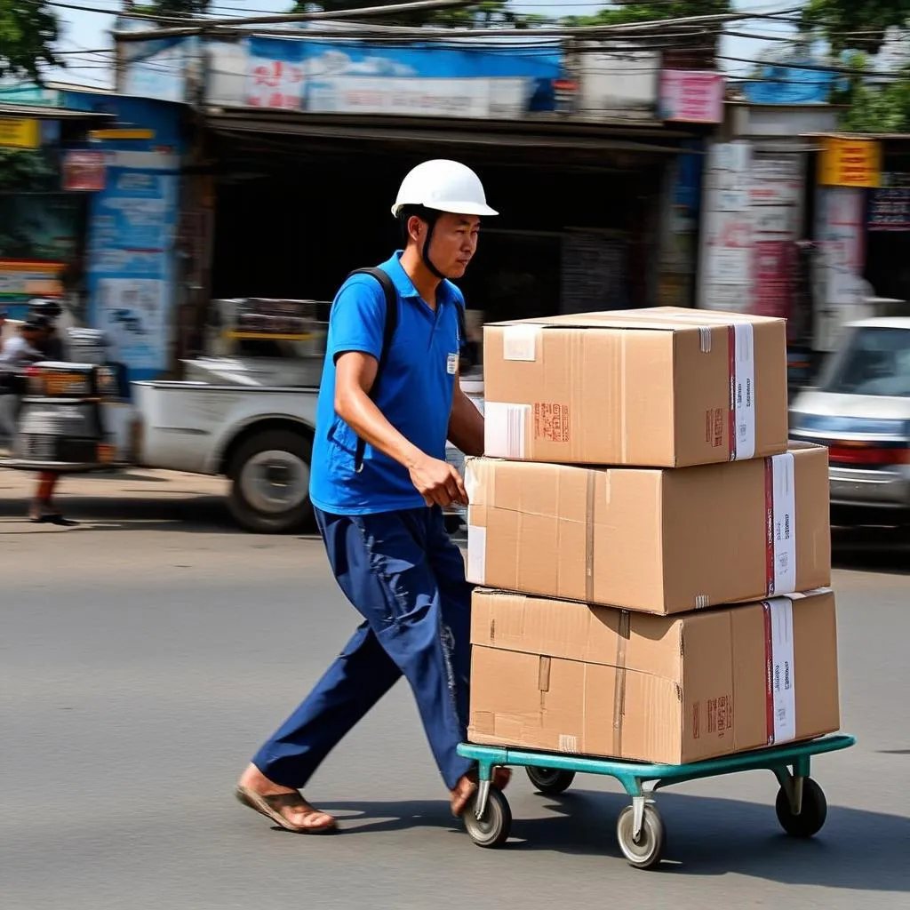 Cho thuê xe đẩy hàng tại TP.HCM