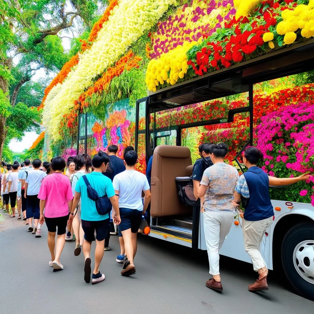 Cho thuê xe du lịch Hóc Môn