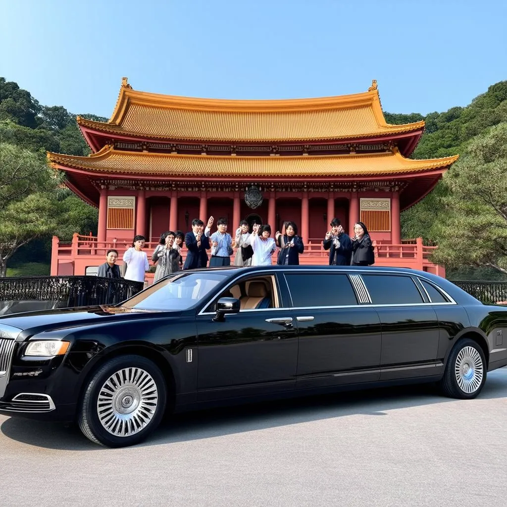 Thuê xe limousine 9 chỗ đi Châu Đốc