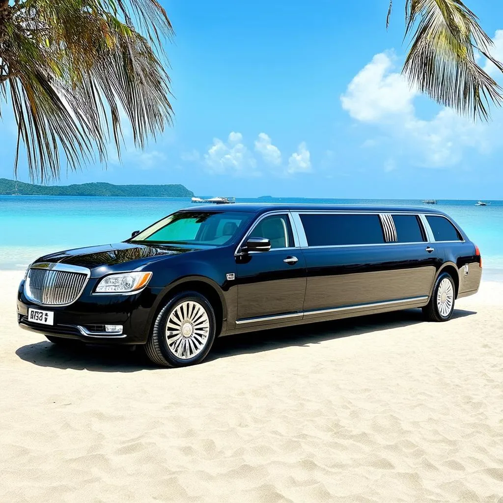 Xe limousine đời mới Nha Trang