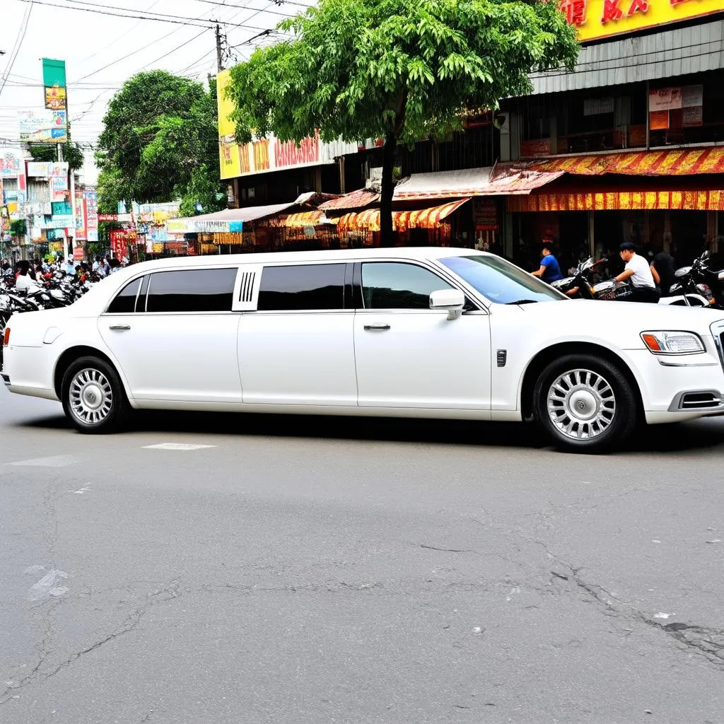 Xe Limousine Hoa Mai