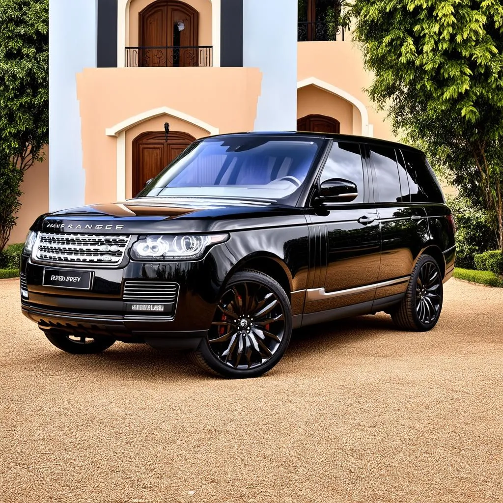 Xe Range Rover 2016 màu đen