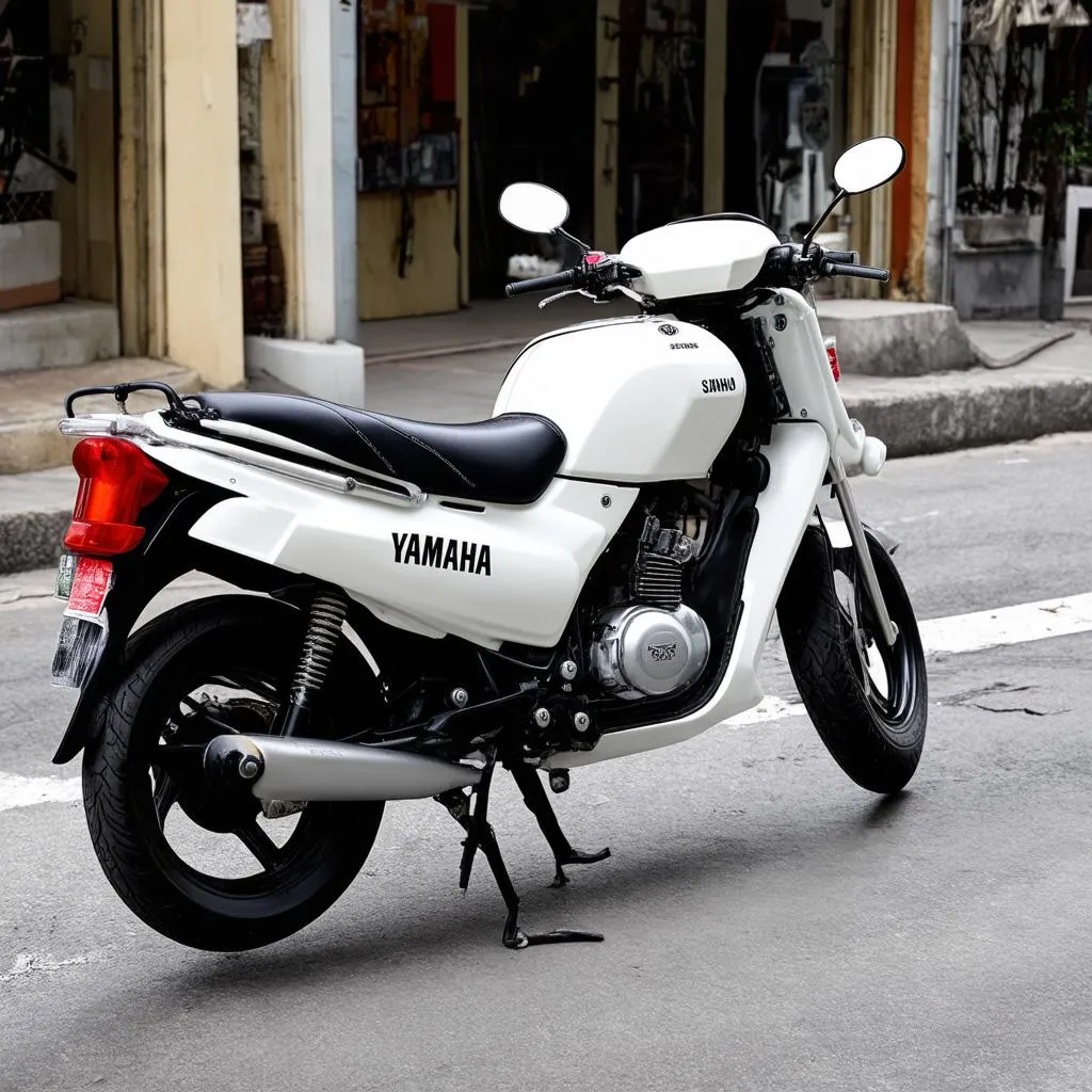 Xe Sirius 50cc màu trắng