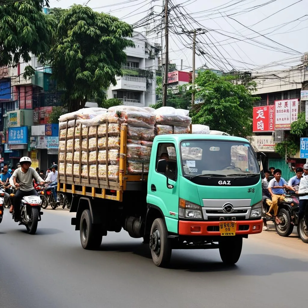 Xe tải Gaz tại Hà Nội