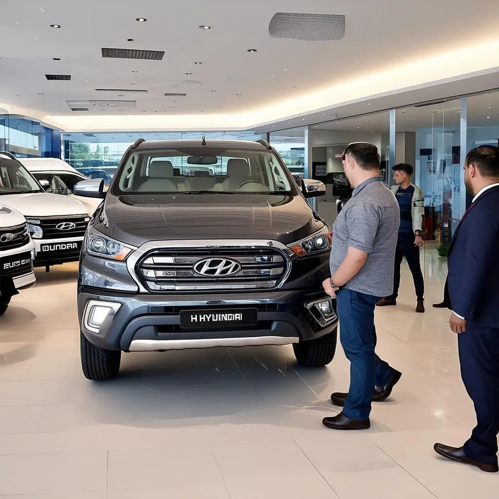 Showroom xe tải Hyundai Đô Thành Bình Chánh