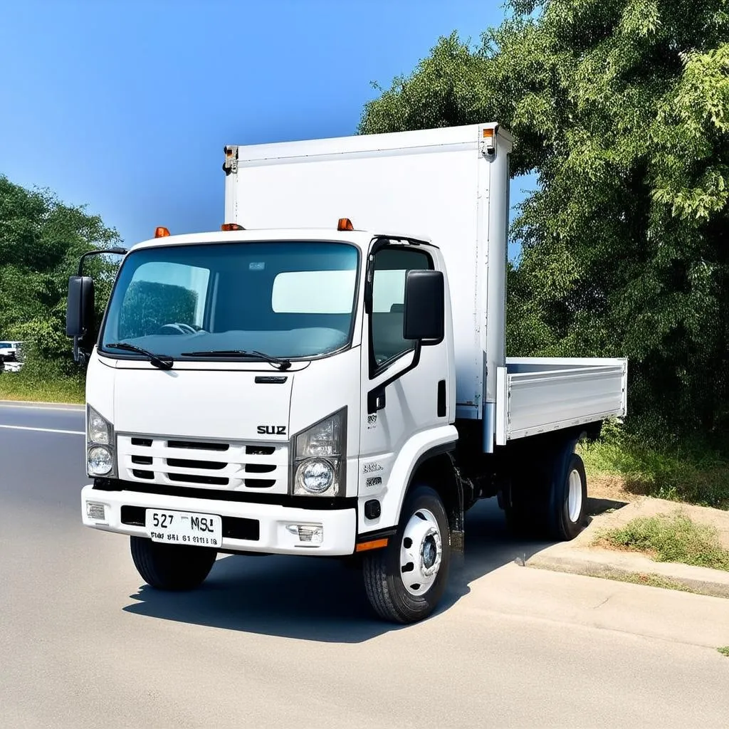 Xe tải Isuzu 3.49 tấn thùng kín