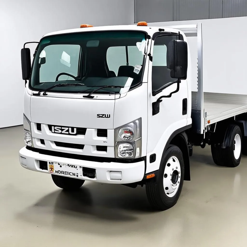 Xe tải Isuzu 500kg màu trắng