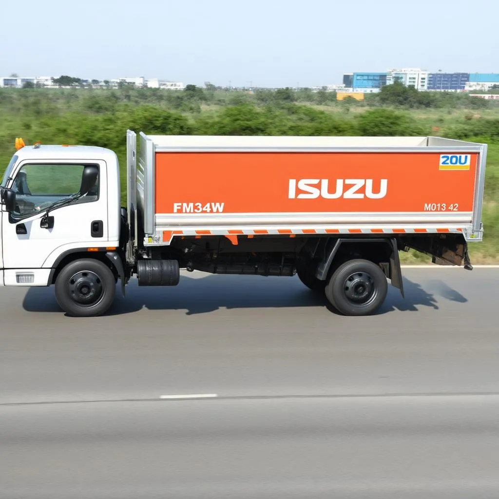 Xe tải Isuzu FVM34W-C12 đời 2013