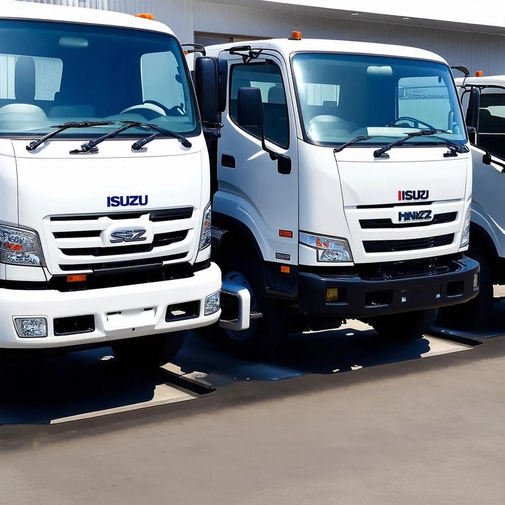 Xe tải Isuzu, Hino - Công Ty CP XNK Ô Tô Trường Long