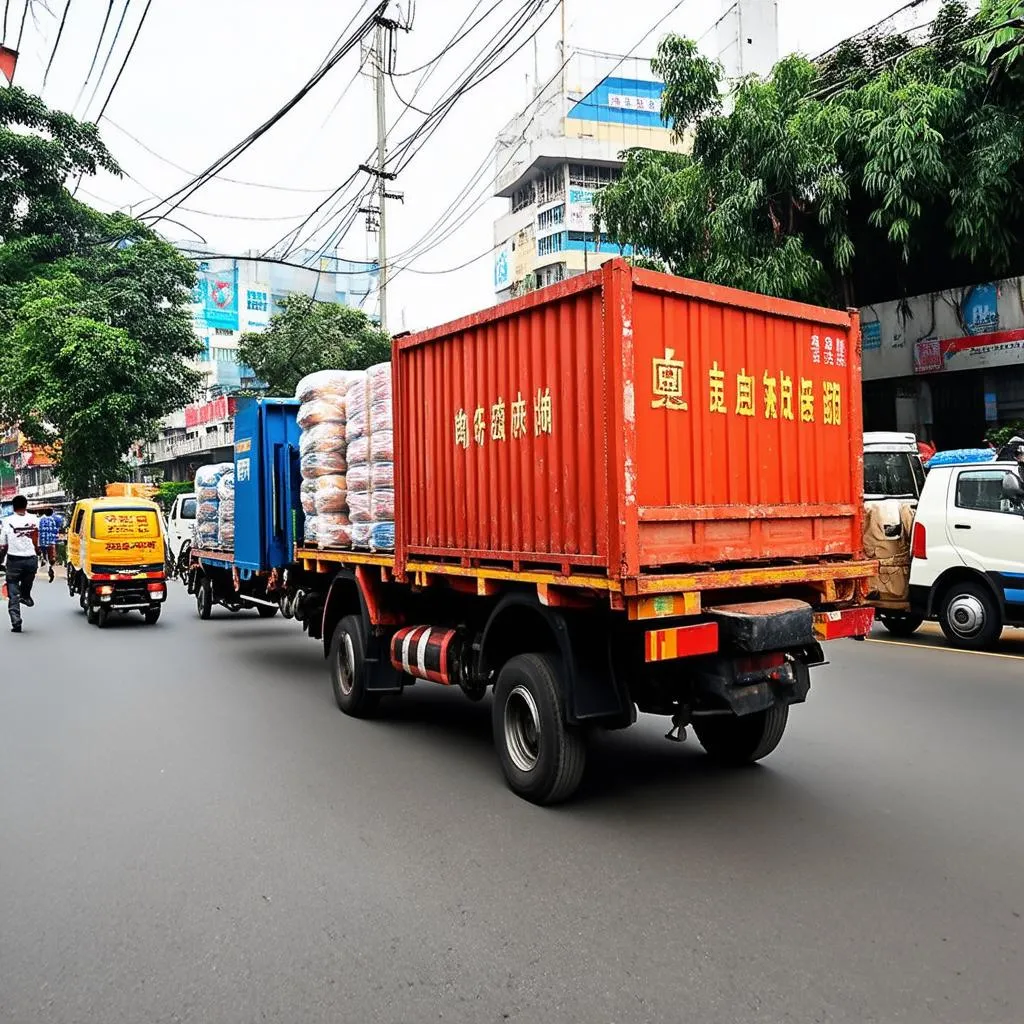 xe tải toàn thắng vận tải tại hồ chí minh