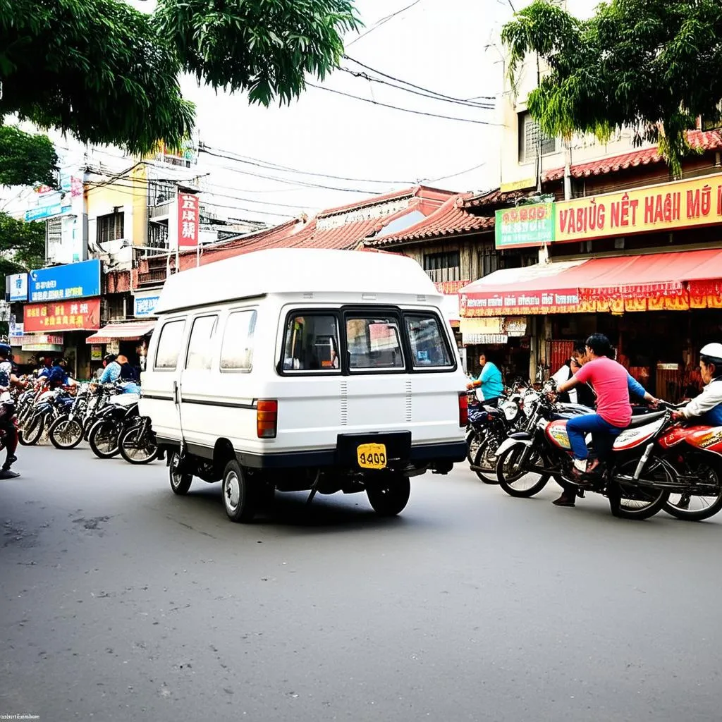 Xe tải van 1 tấn tại Hà Nội