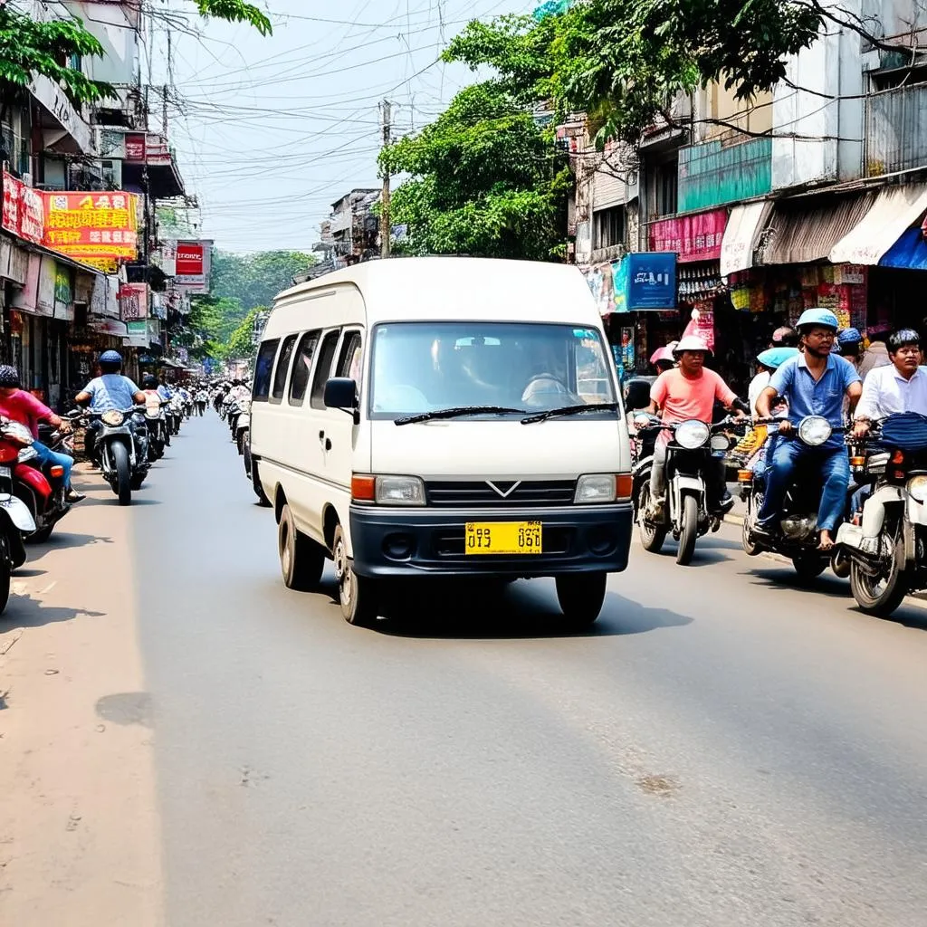 Xe tải van 2018