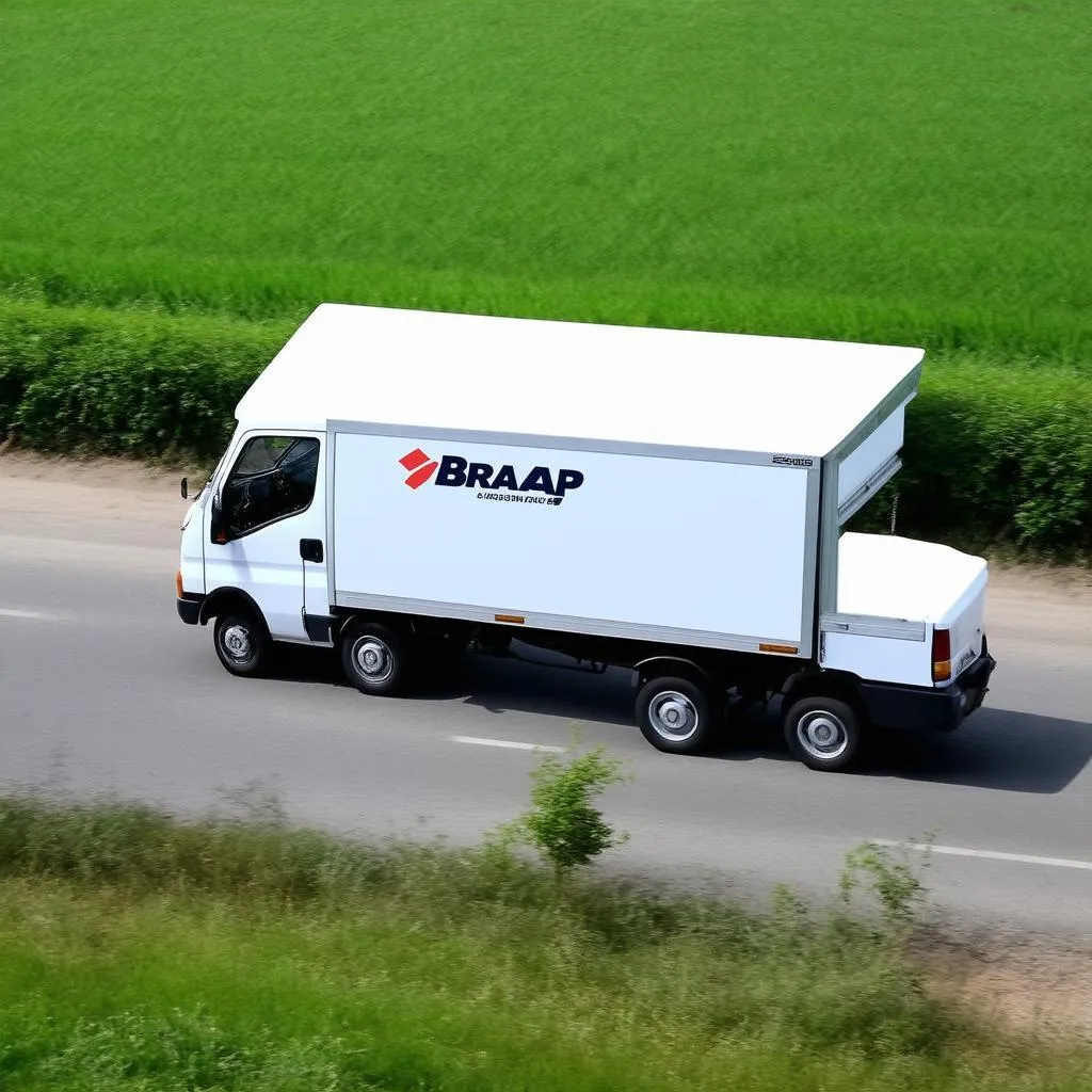 Xe tải van Braaap tại Việt Nam