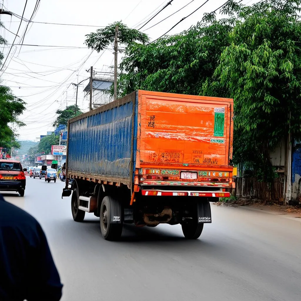 Xe tải vận chuyển tại Thành Hưng