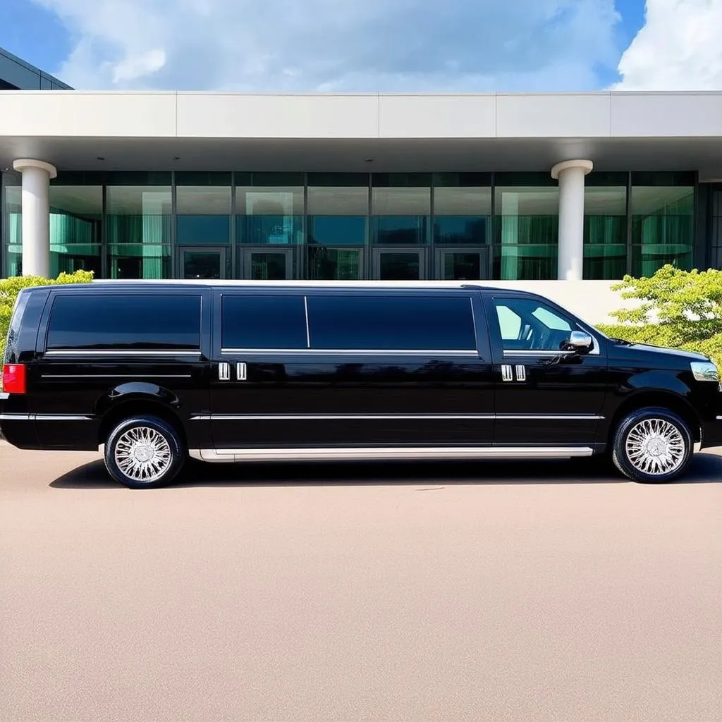 Xe tải van limousine 9 chỗ