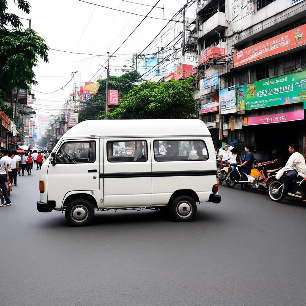 Xe tải van tại Hà Nội