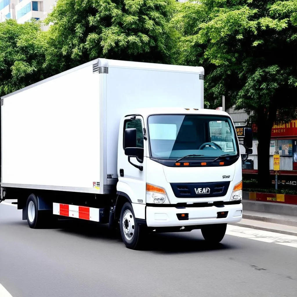 Xe tải Veam Star 860kg giao hàng nhanh