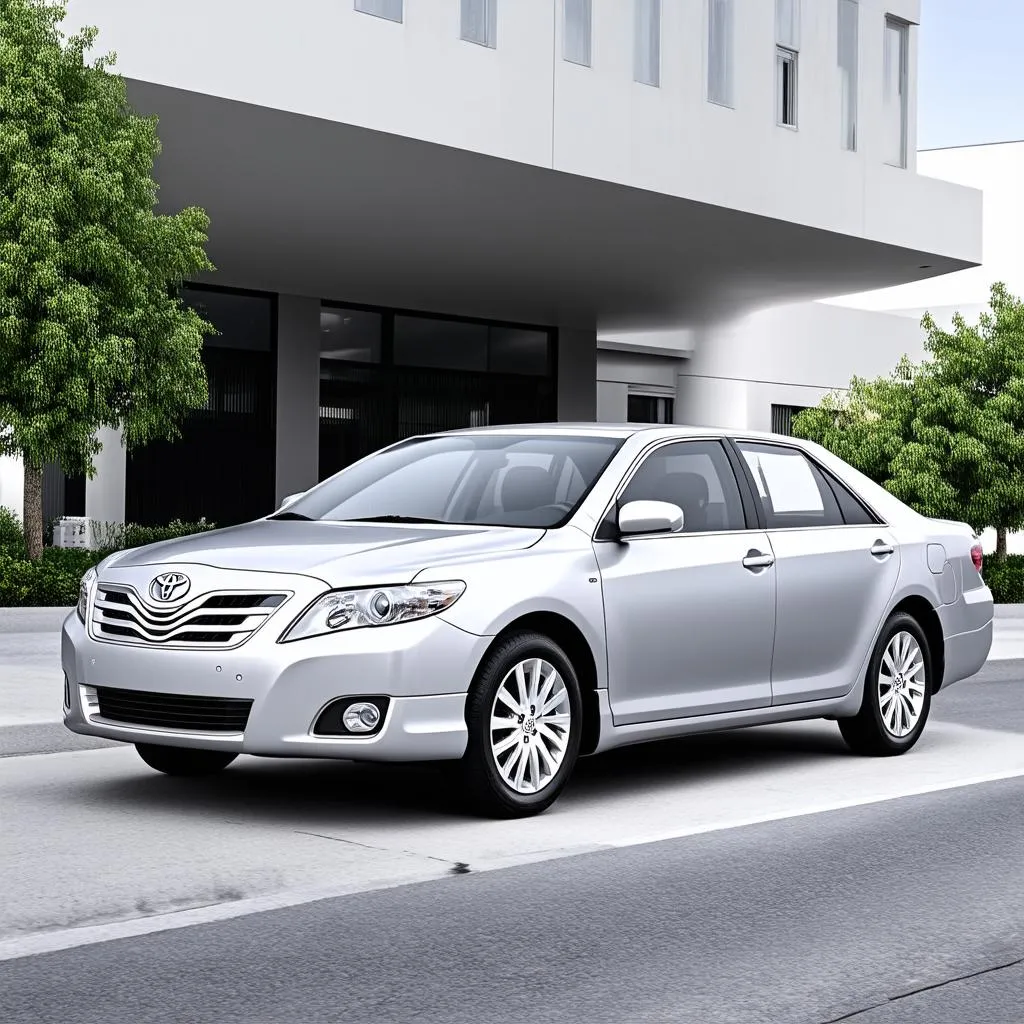 Toyota Camry 2010 màu bạc