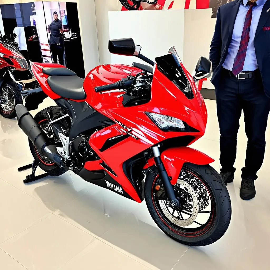 Yamaha R15 V4 màu đỏ