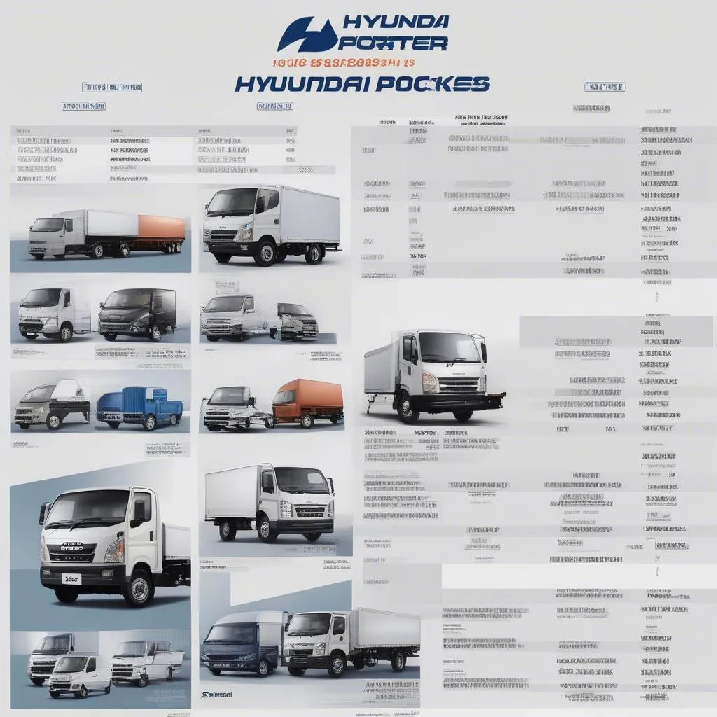 Bảng giá xe tải Hyundai Porter