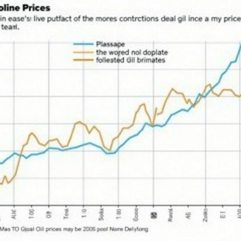 Biểu đồ giá xăng dầu