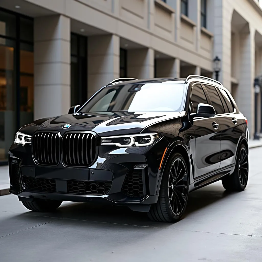 BMW X7 màu đen