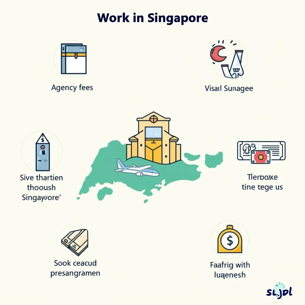 Hình ảnh chi phí đi xuất khẩu lao động Singapore