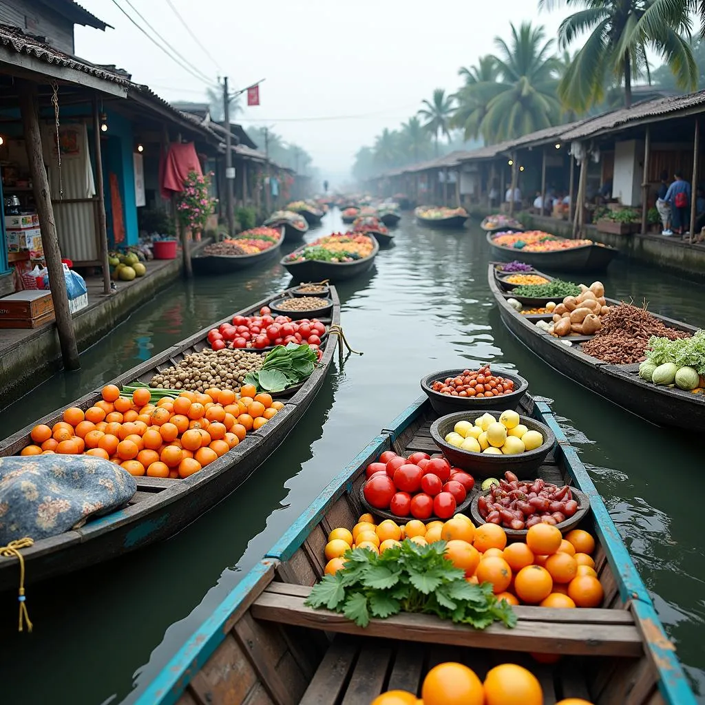 Chợ nổi Cái Răng