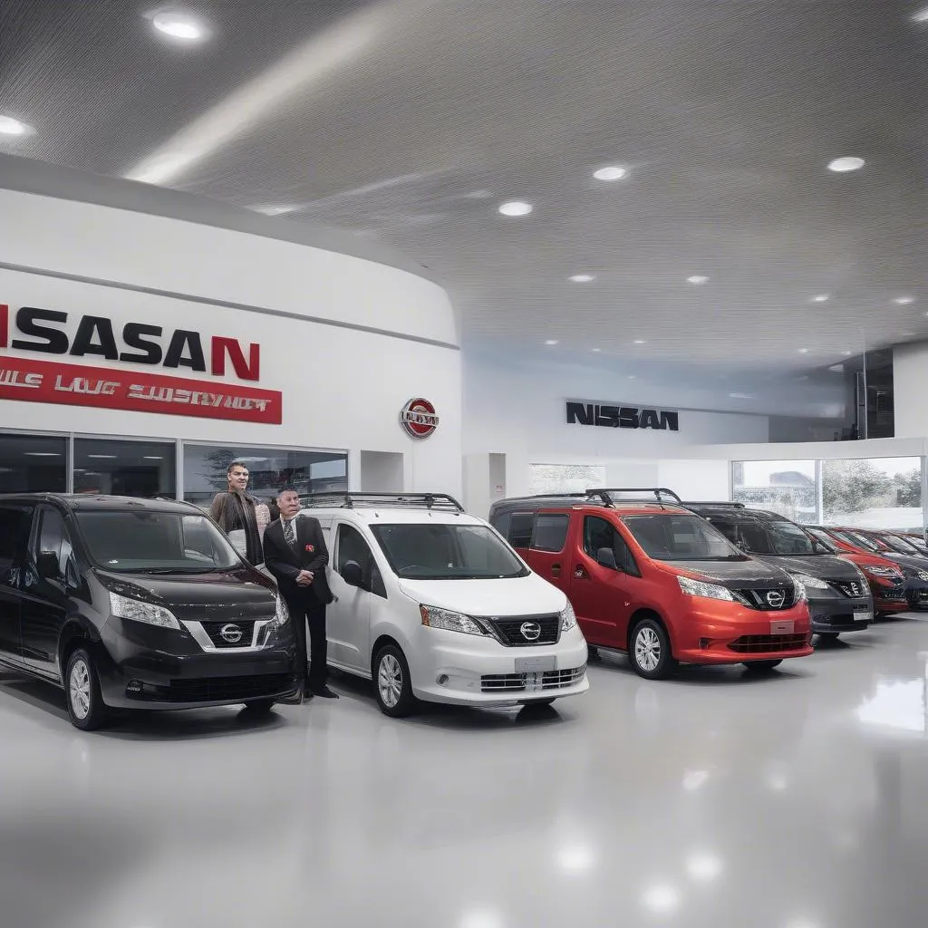 Đại lý xe tải van Nissan