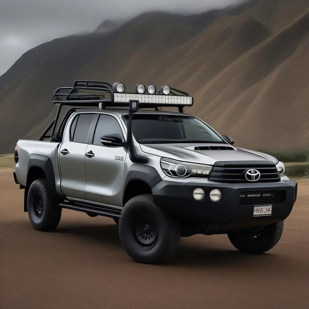 Độ ngoại thất xe bán tải Hilux