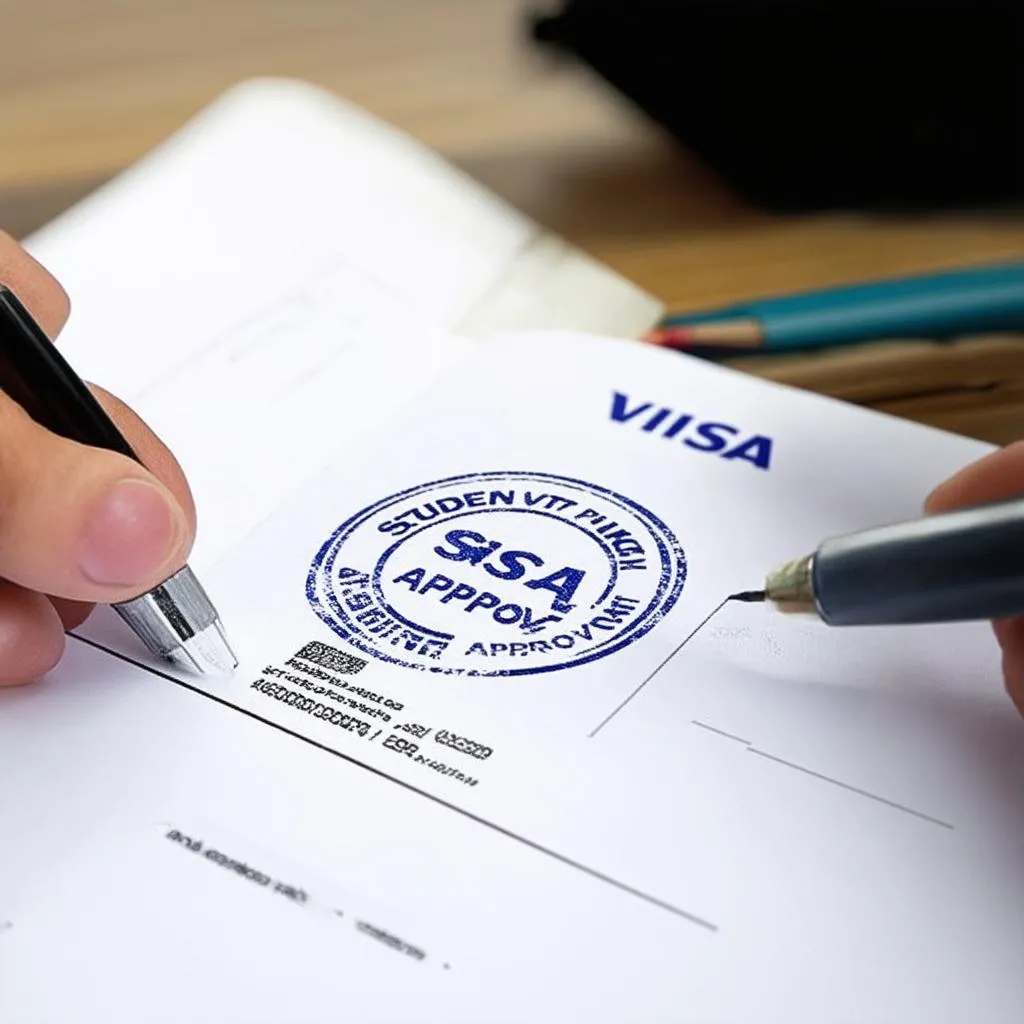 Du học sinh xin visa