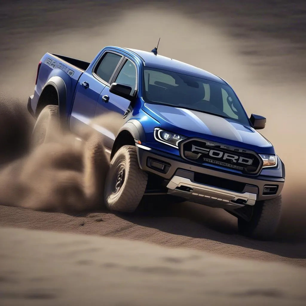 Ford Ranger Raptor off-road