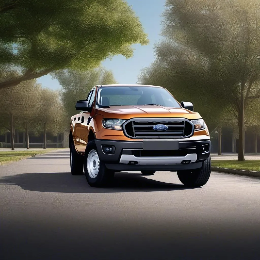 Ngoại thất Ford Ranger XLS 2019