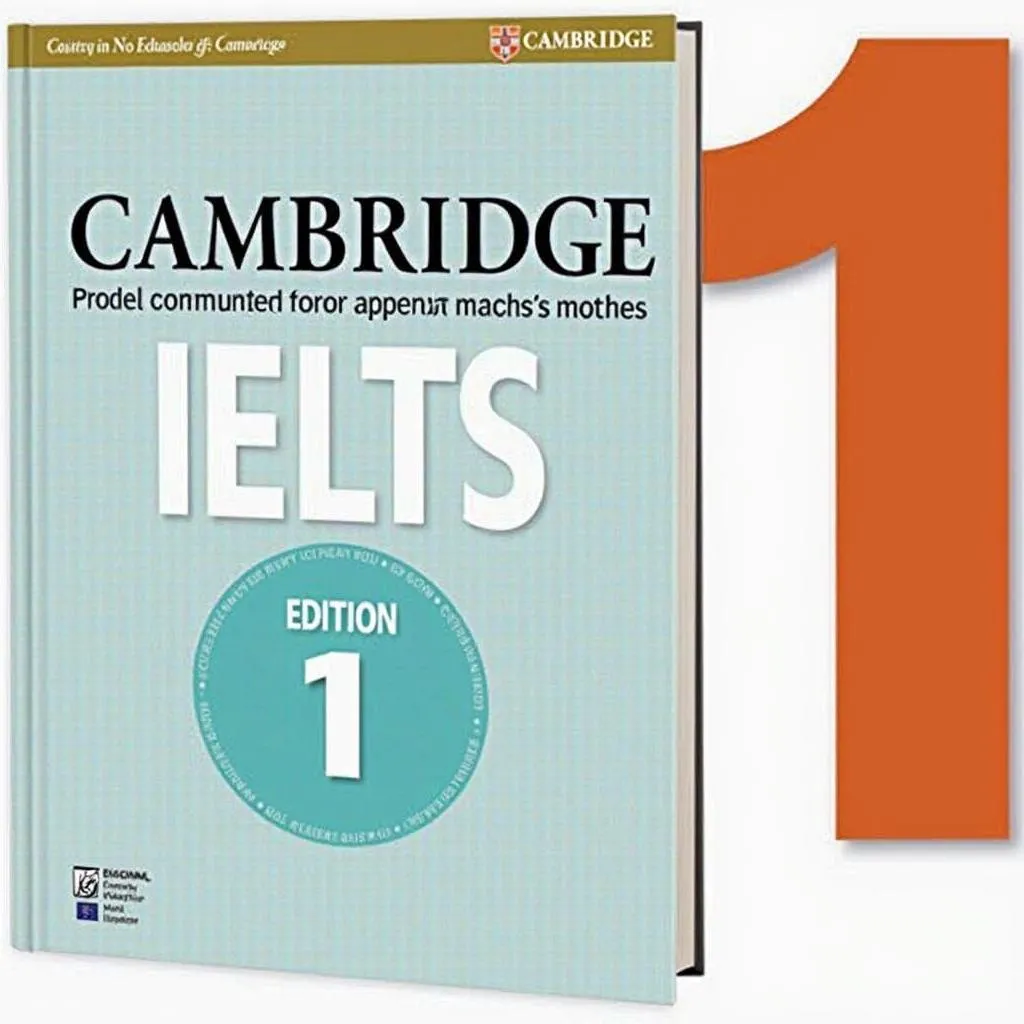 Bìa sách Cambridge IELTS 1