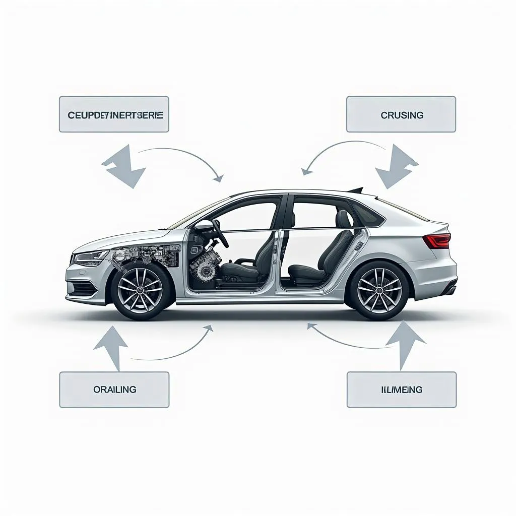 Mô hình hoạt động động cơ hybrid